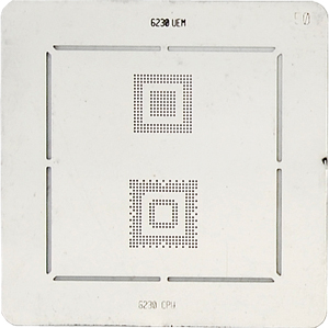BGA-трафарет 6230 UEM 6230 CPU