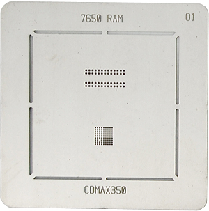 BGA-трафарет 7650 RAM CDMAX350