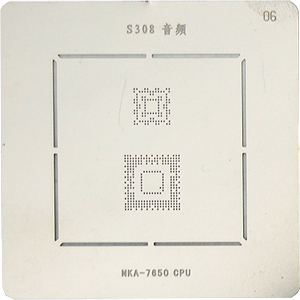 BGA-трафарет S308 AF 7650 CPU