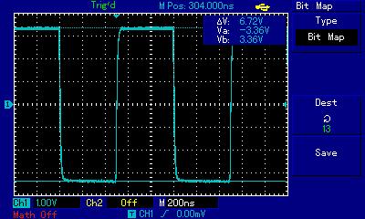 Осциллограммы сигналов с генератора Hantek DSO8060